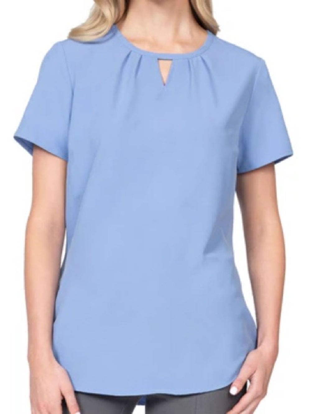 Hospitality stretch blouse scrub top